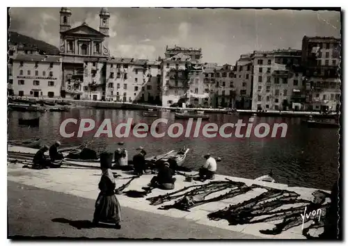 Cartes postales moderne Bastia Vieux Port Et Eglise St Jean