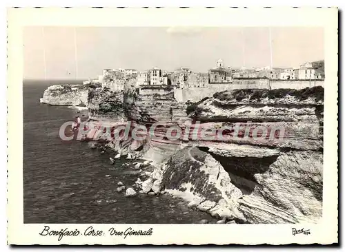 Cartes postales moderne Bonifacio Corse Vue Generale