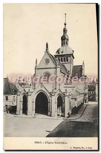 Cartes postales Gray L'Eglise Notre Dame