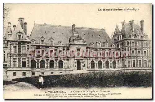 Cartes postales Villersexel Le Chateau du Marquis de Grammont