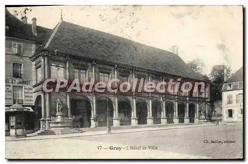 Cartes postales Gray L'Hotel de Ville