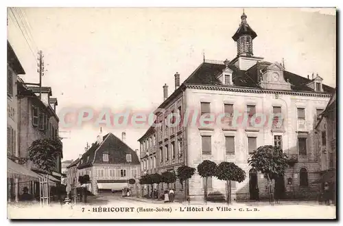 Cartes postales Hericourt Haute Saone L'Hotel de Ville