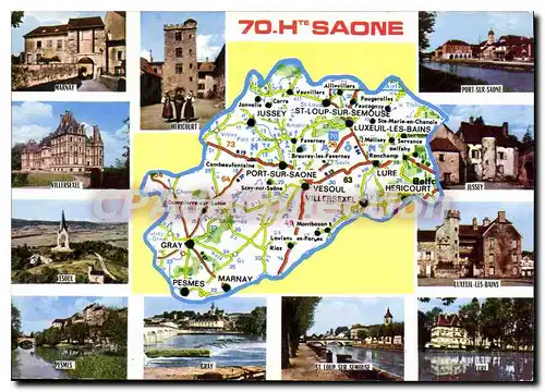 Cartes postales moderne Hte Saone