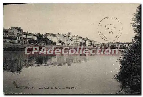 Cartes postales Montauban Les Bords du Tarn