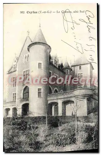 Cartes postales Tarn et Garonne Caylus (T et G) Le Chateau cote Sud