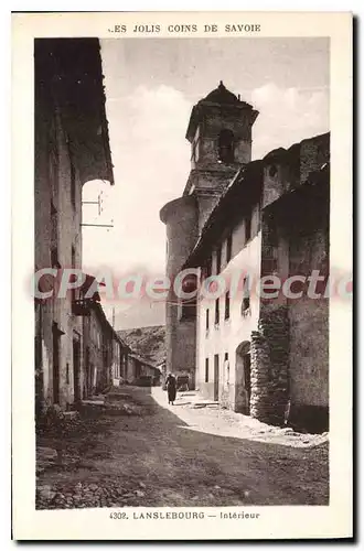 Cartes postales Jolis coin de Savoie Lanslebourg interieur