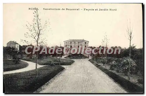 Cartes postales Rueil Sanatorium de Buzenval Facade et Jardin Nord