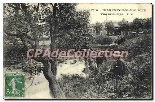 Cartes postales Charenton St Maurice Vue artistique