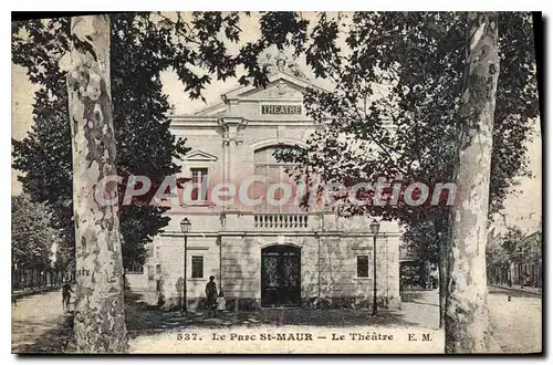 Cartes postales Le Parc St Maur Le theatre