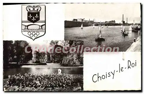 Cartes postales Choisy le Roi Jardin de la Mairie