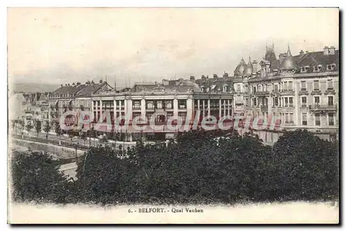 Cartes postales Belfort Quai Vauban