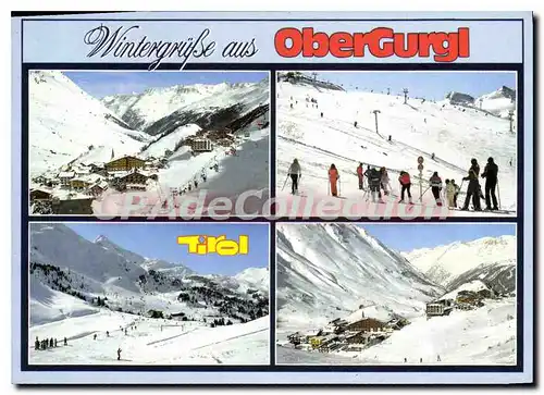 Cartes postales moderne Obergurgl Gaisberglift Skigebiet Festkogl Skigebiet Hone Mut