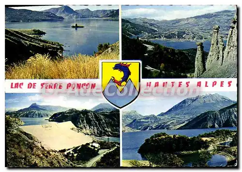 Cartes postales moderne Lac de Serre Poncon H A