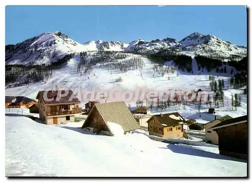 Cartes postales moderne Montgenevre Les Pistes