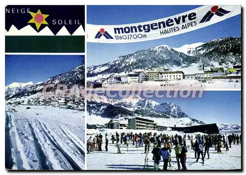 Cartes postales moderne Montgenevre Hautes Alpes