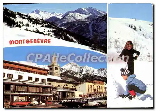 Cartes postales moderne Montgenevre Hautes Alpes
