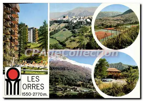 Cartes postales moderne Les Hautes Alpes Le Balcon du Lac de Serre Poncon Les Orres