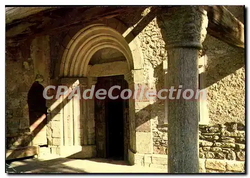 Cartes postales moderne Arvieux Hautes Alpes Le porche de l'eglise