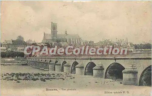 Cartes postales Nevers Vue generale