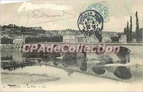 Cartes postales Chinon Le Pont