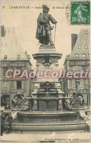 Cartes postales Charleville Statue de Charles