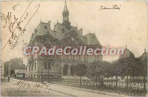 Cartes postales Suresnes La Mairie