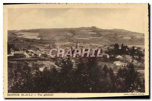 Cartes postales Matour S et L Vue generale