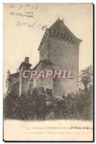 Cartes postales Chateau de Pierreclos