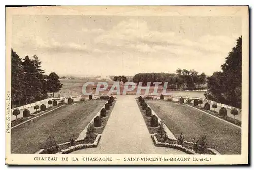 Cartes postales Chateau de la Chassagne Saint Vincent les Bragny S et L