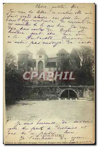 Cartes postales Chateau de Sercy