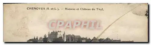 Cartes postales Chanoves S et L Hameau et Chareau du Thyl