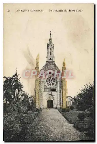 Cartes postales Mayenne Mayenne La chapelle du Sacre Coeur
