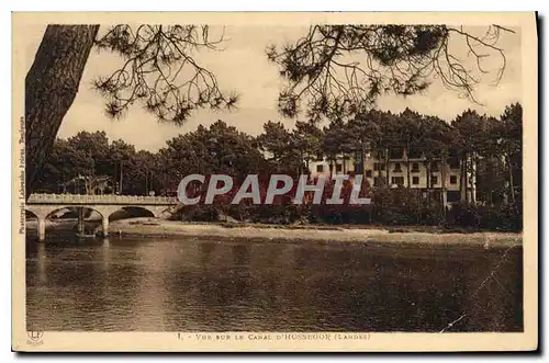 Cartes postales Vue sur le Canal d'Hossegor Landes