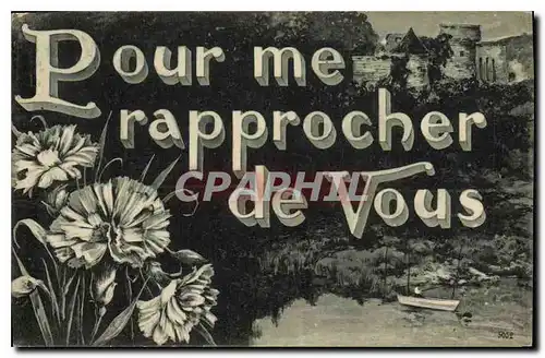 Cartes postales Pour me rapprocher de Vous