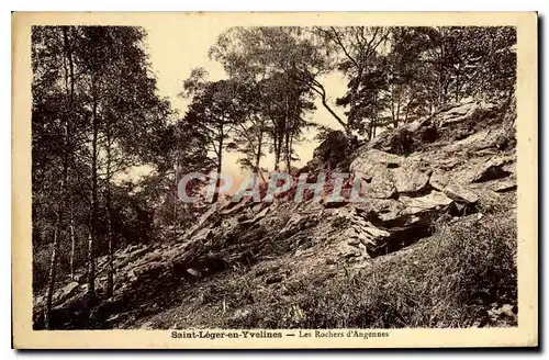 Cartes postales Saint Leger en Yvelines Les Rochers d'Angennes