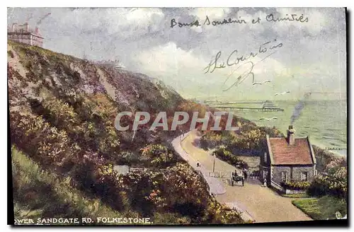 Cartes postales Ower Sandgate Rd Folkestone