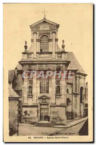 Cartes postales Nevers Eglise Saint Pierre