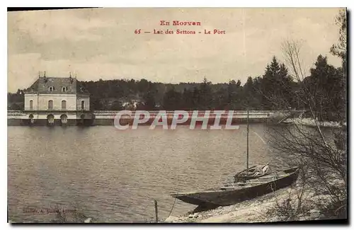 Cartes postales En Morvan Lac des Settons le Port