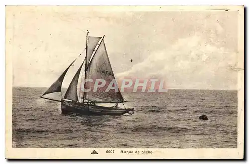 Cartes postales Barque de peche Bateau