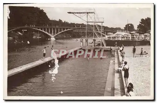 Cartes postales Maisons Alfort Charentonneau la Nouvelle plage le plongeoir et le petit Bain