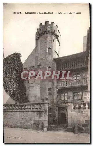 Cartes postales Luxeuil les Bains Maison du Bailli