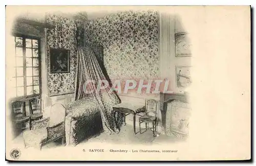 Cartes postales Savoie Chambery les Charmettes Interieur