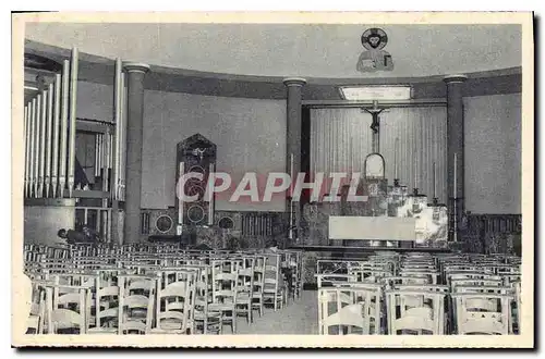 Cartes postales Exposition Bruxelles 1935 Palais de Vie Catholique Interieur de l'Eglise St Paul