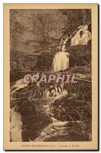 Cartes postales Baume les Messieurs Jura Cascade du Moulin