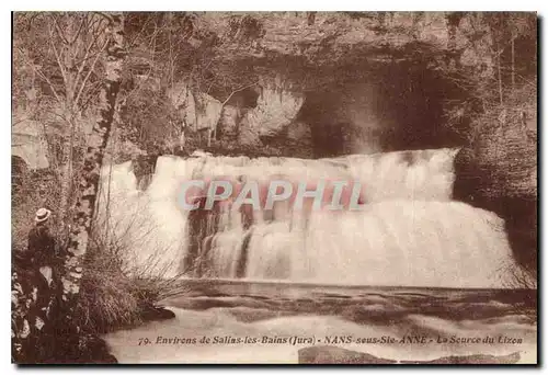 Cartes postales Environs de Salins les Bains Jura Nans sous Ste Anne le Seurce du Lizon