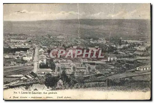 Cartes postales Lons Le Saunier vue generale