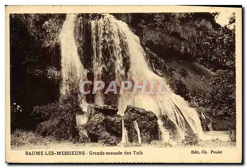 Cartes postales Baume Les Messieurs Grande Cascade des Tufs