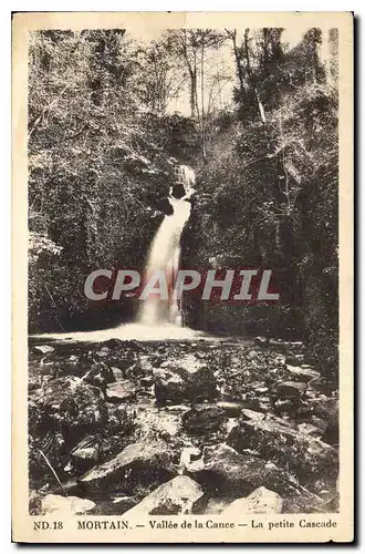 Cartes postales Mortain Vallee de la Cance la petite Cascade