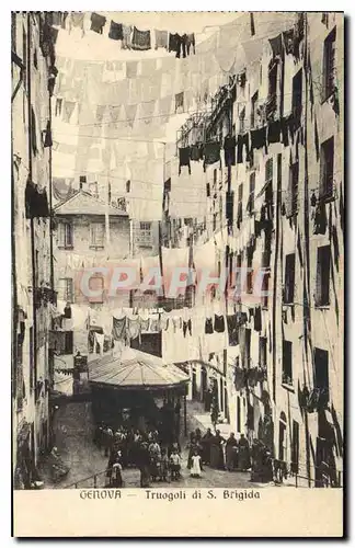 Cartes postales Genova Truogoli di S Brigida