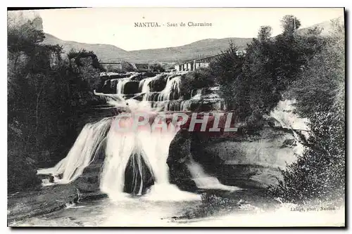 Cartes postales Nantua Saut de Charmine